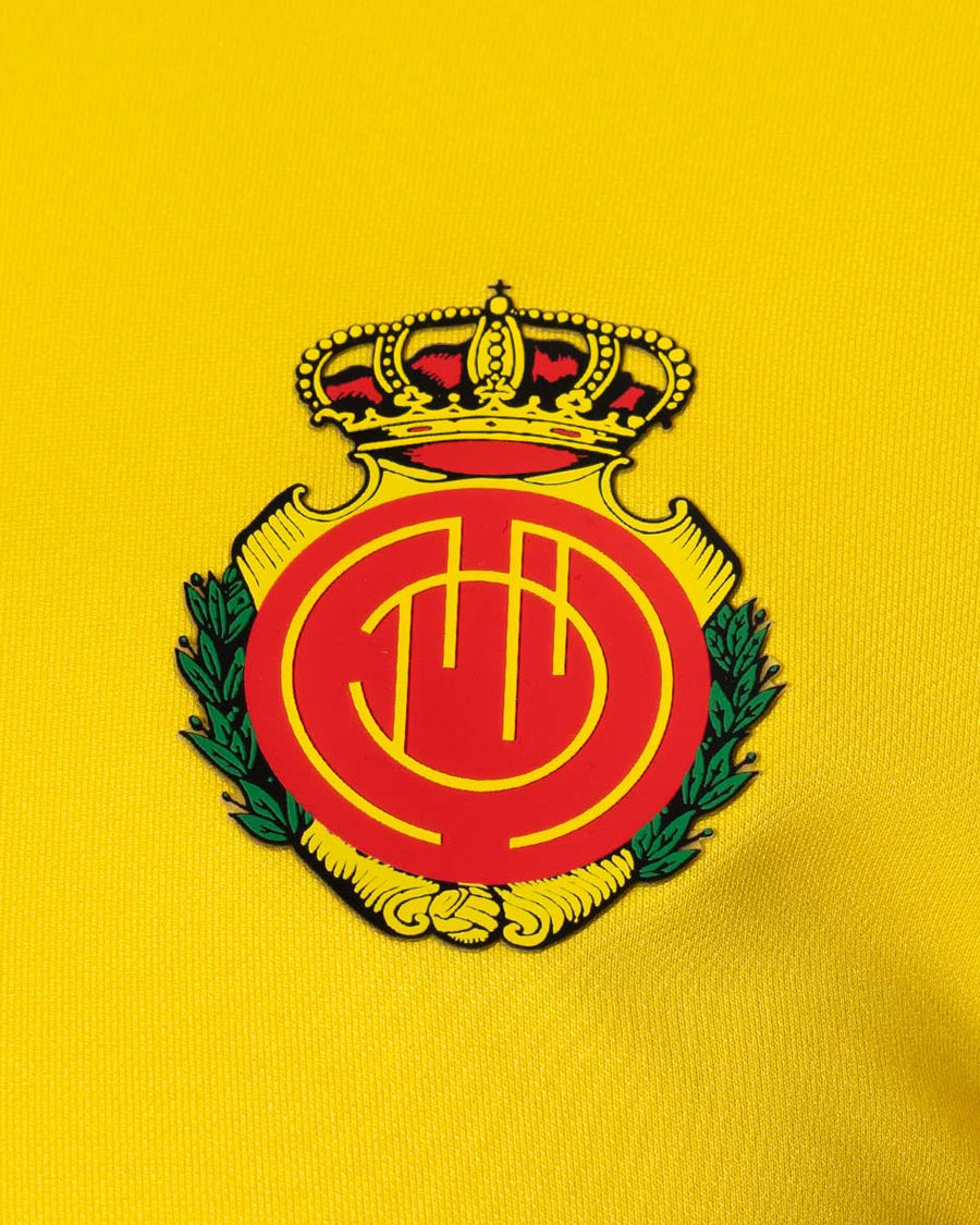 Kids RCD Mallorca Goalkeeper Home Kit Jersey 2023-2024 Tour Yellow-University Gold