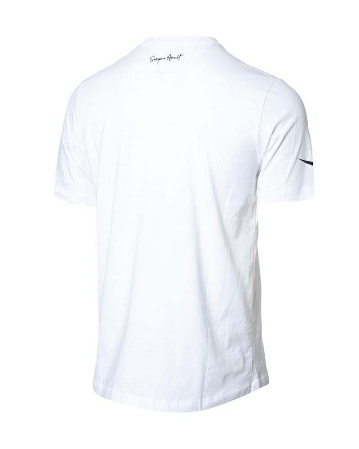 Camiseta RCD Mallorca Fanswear "RCDM" 2023-2024 White-Black Niño