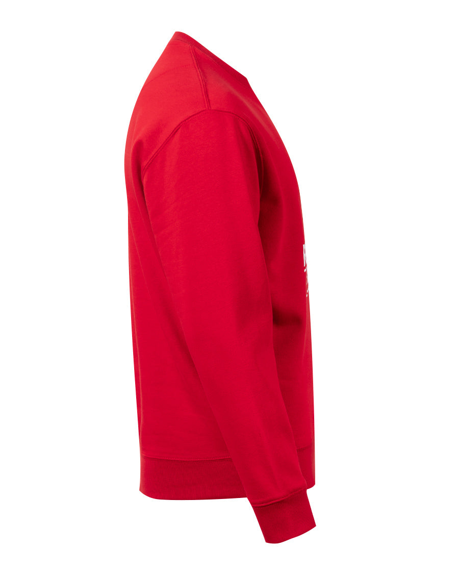 Sudadera Fanswear Escudo Crew Roja
