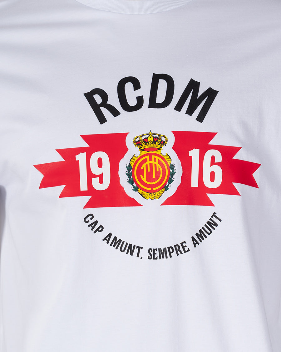 Camiseta Fasnwear RCDM Blanca