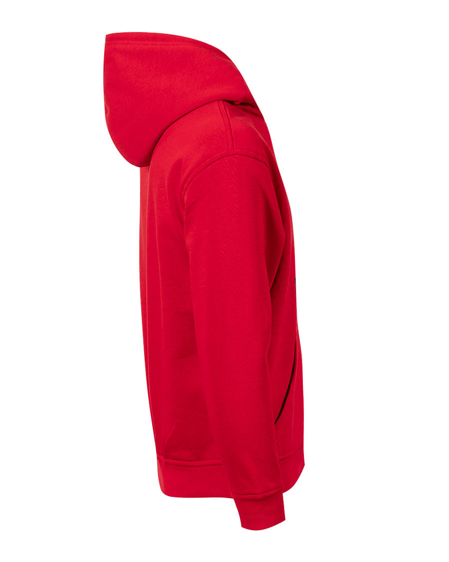 Sudadera con capucha Fanswear Escudo Roja Niño