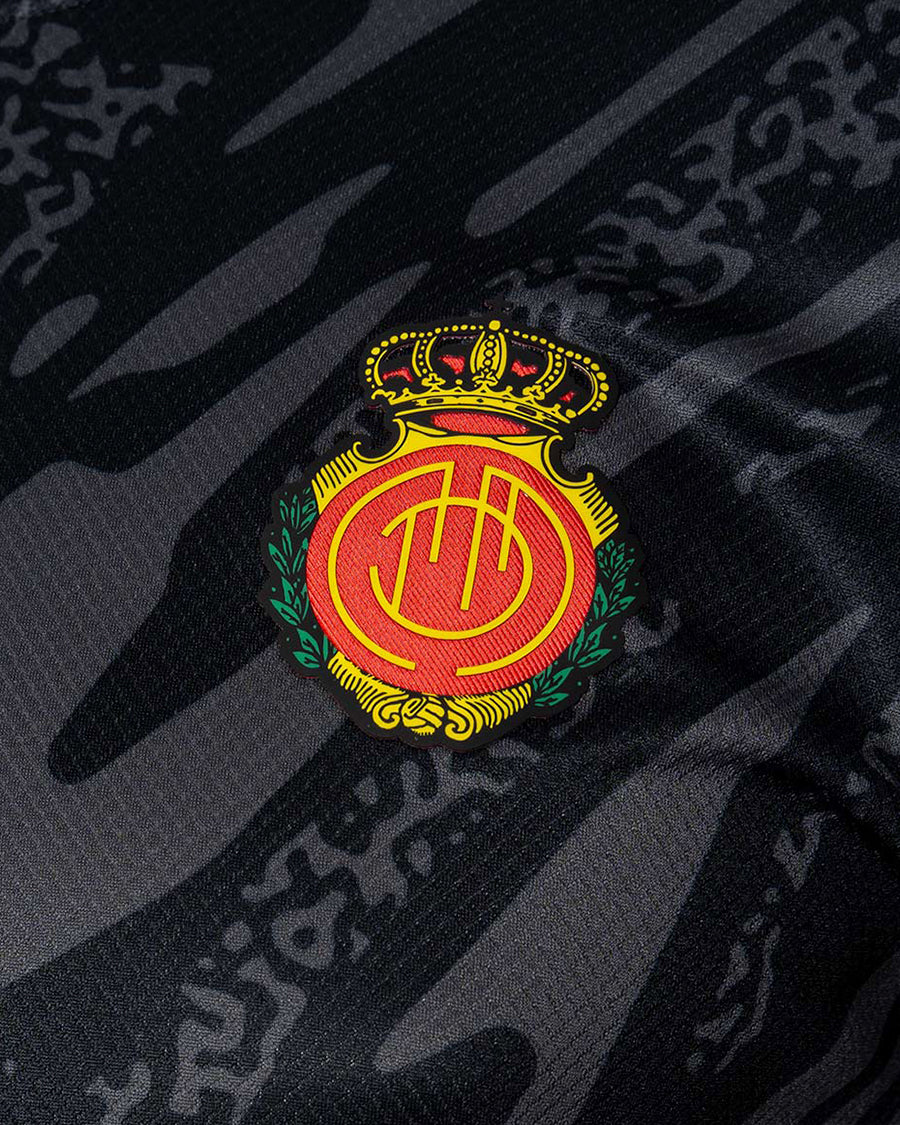 キッズ RCD Mallorca ゴールキーパー ホーム キットジャージ 2023-2024 ロイヤルブルー＆ホワイト
