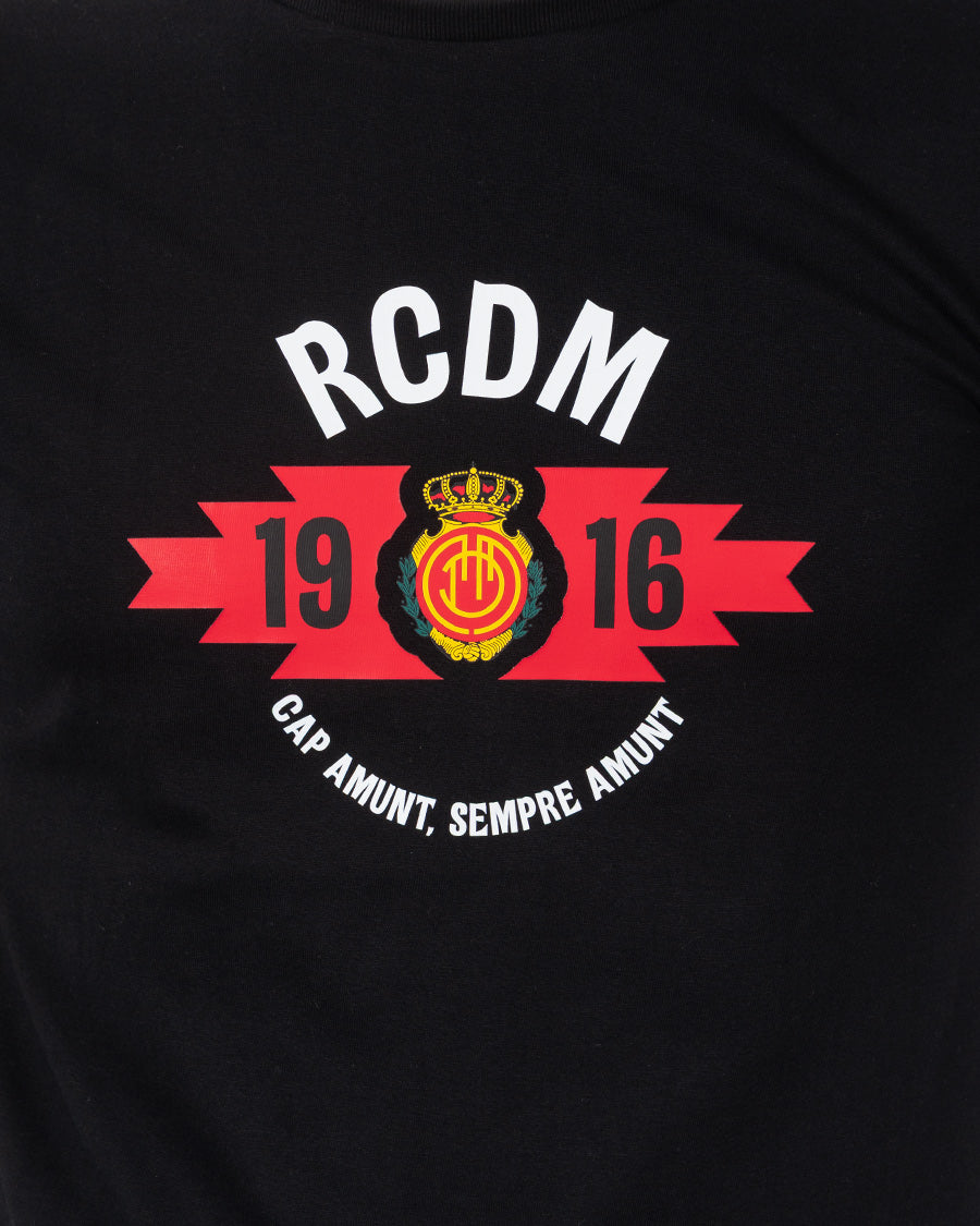 Camiseta Fanswear Club Negra Niño