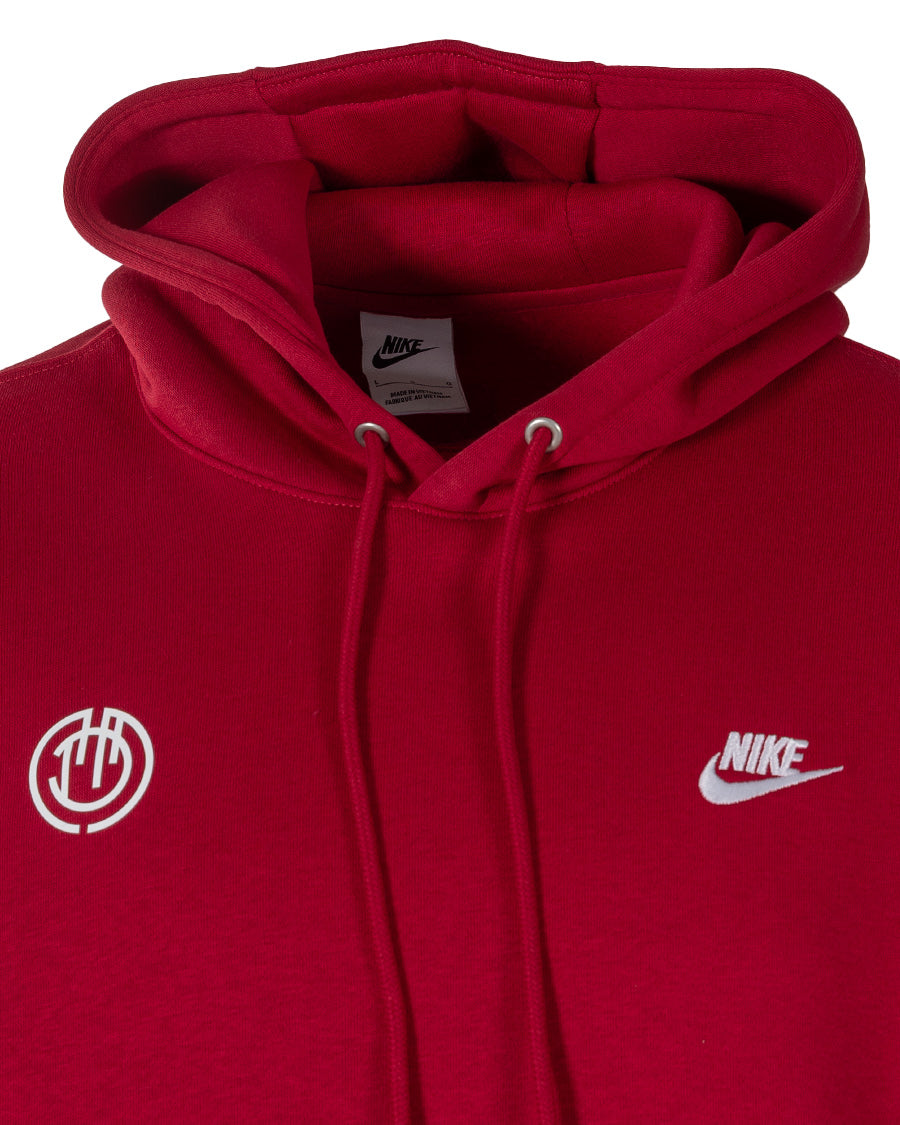 Sudadera con capucha Sportswear Roja