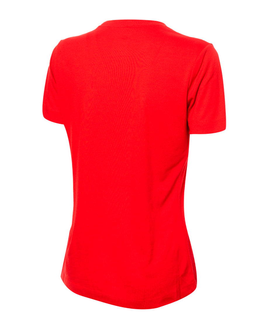 Camiseta Fanswear Logo Mujer Red