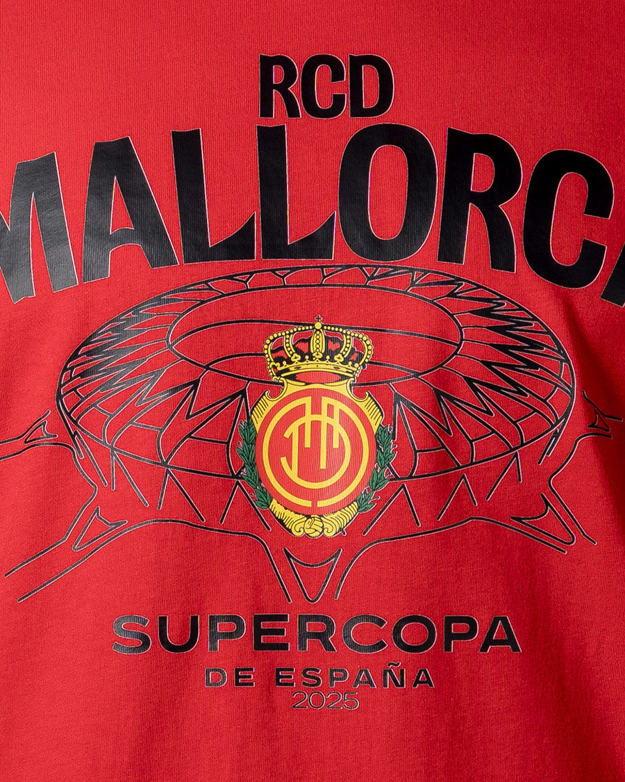 Camiseta RCD Mallorca "Road To Yeda" Niño Red