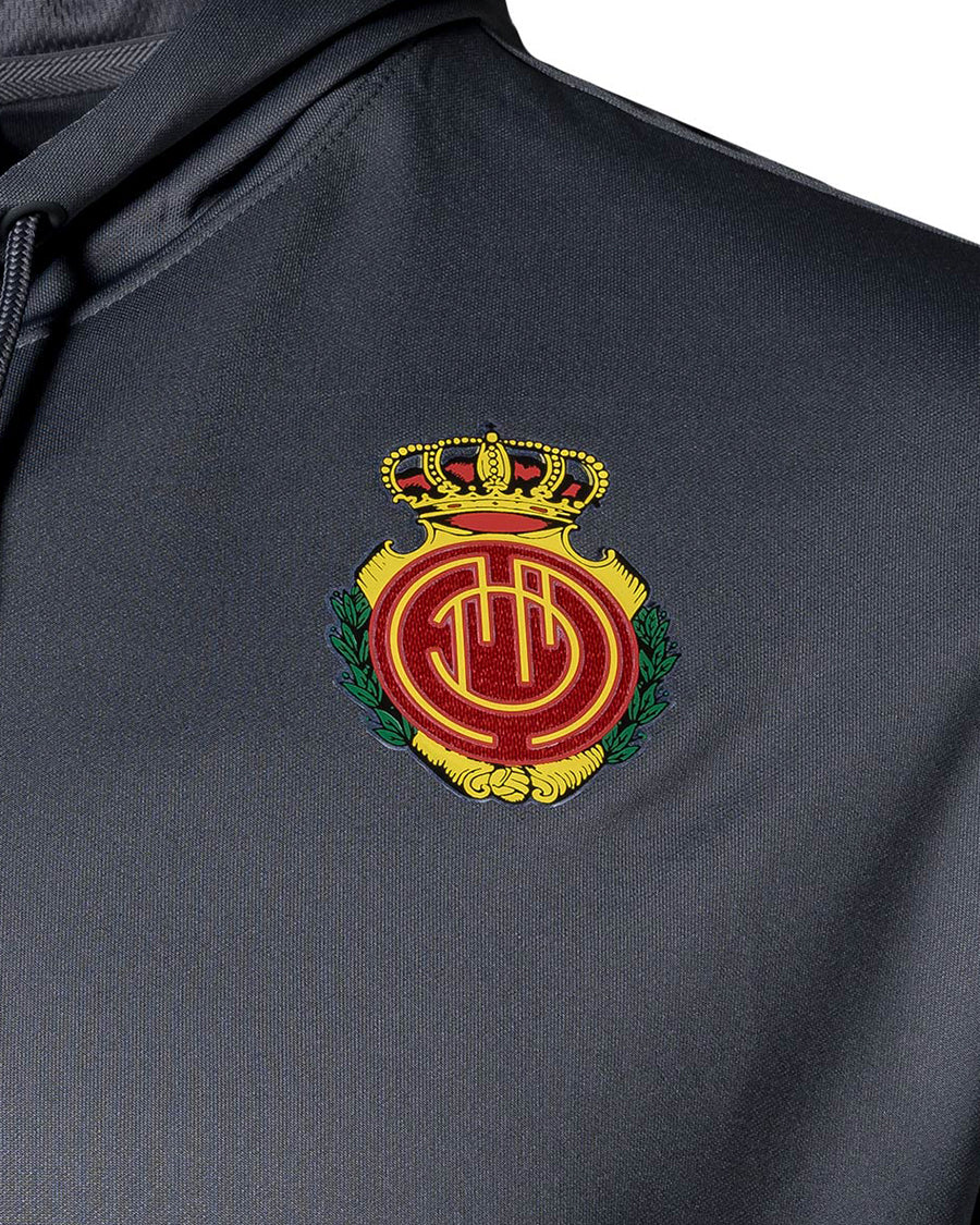 Sudadera RCD Mallorca Fanswear Dri-Fit Hoodie Grey