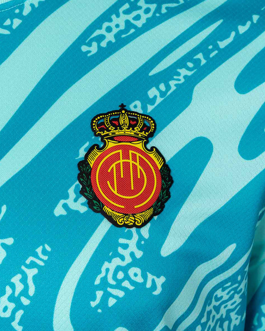 RCD Mallorca Goalkeeper Home Kit Jersey 2023-2024 Tour Yellow-University Gold