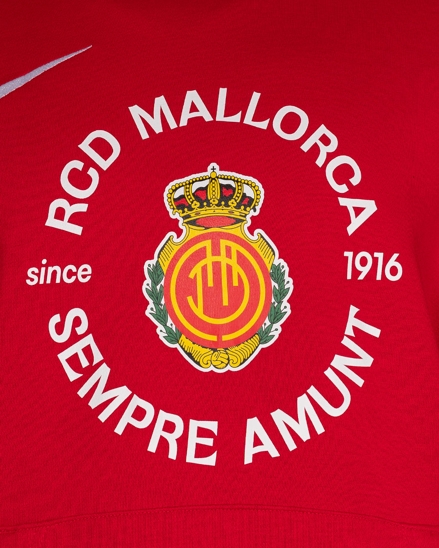 Sudadera RCD Mallorca Fanswear Hoodie "Dimonia Escudo"