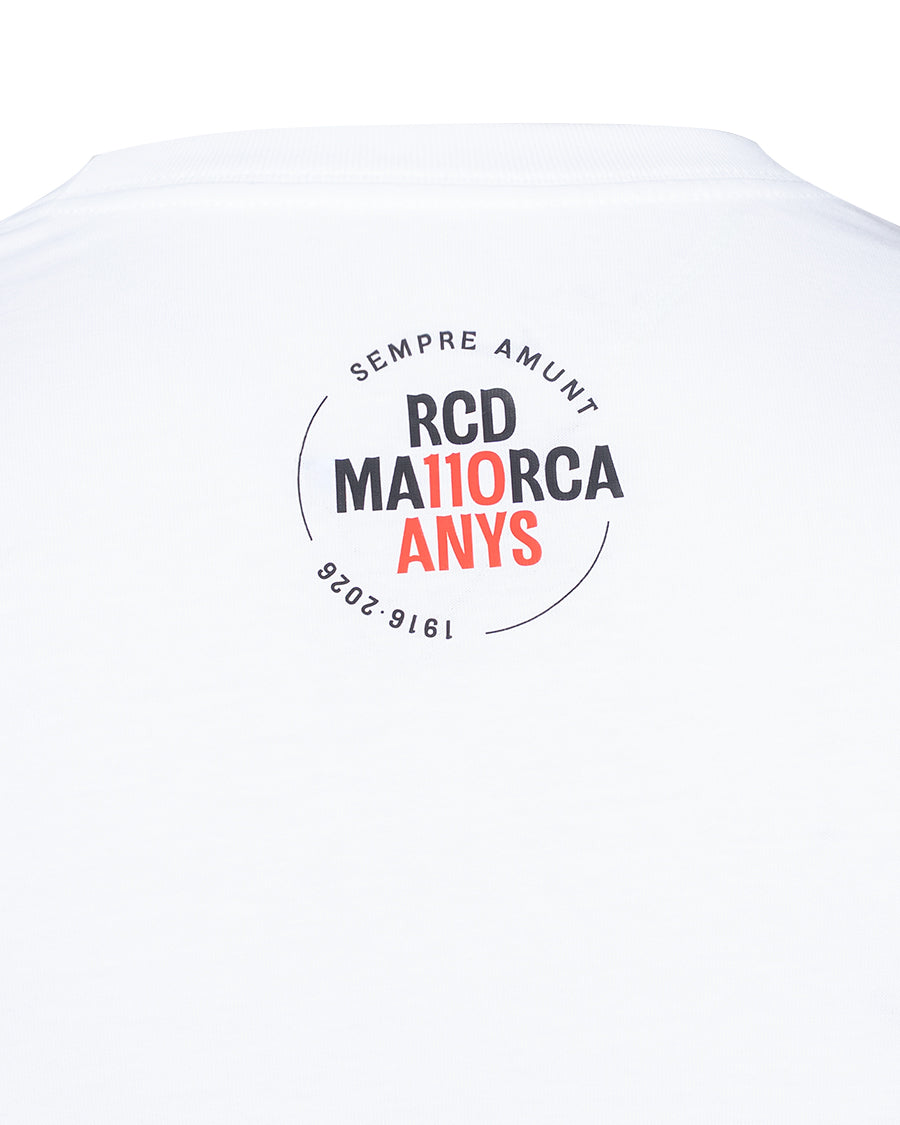 Camiseta Fanswear 110º Aniversario Blanca