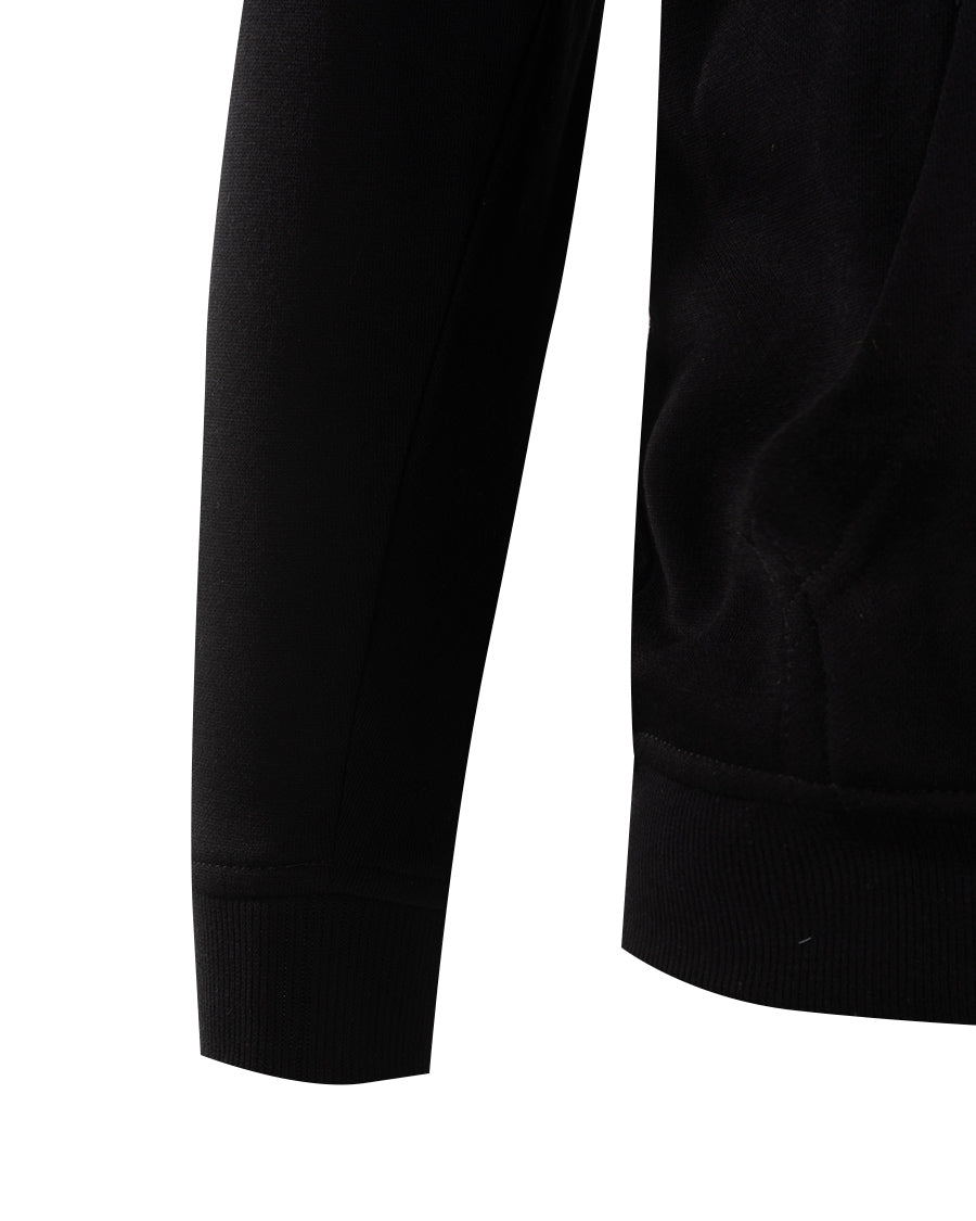 Chaqueta con capucha Fanswear Niño Negra