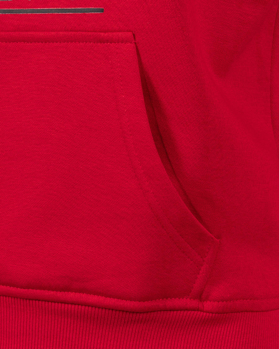 Sudadera con capucha Fanswear Escudo Roja Niño