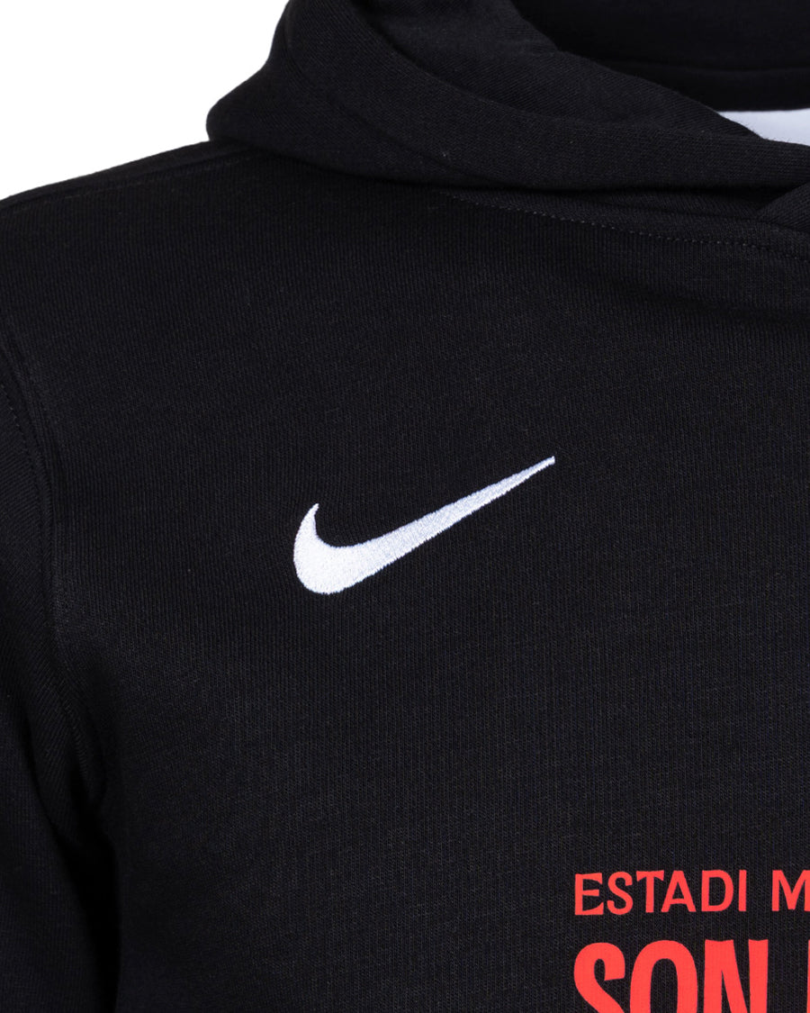 Sudadera Fanswear Estadi Son Moix Negra Niño