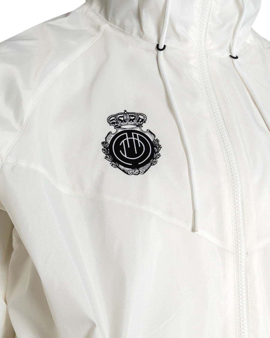 Chaqueta RCD Mallorca Sportswear Windrunner Hoodie White