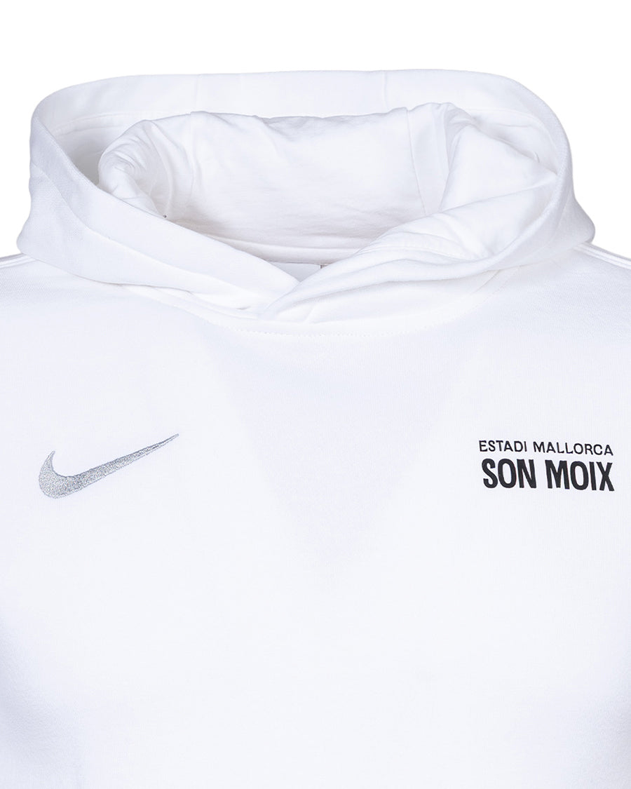 Sudadera Fanswear Estadi Son Moix Blanca Niño