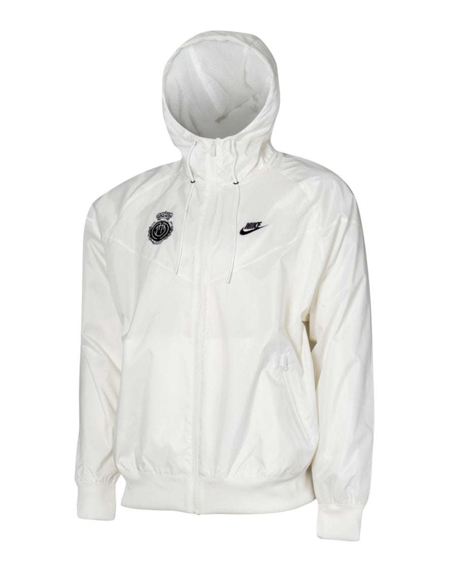 Chaqueta RCD Mallorca Sportswear Windrunner Hoodie White