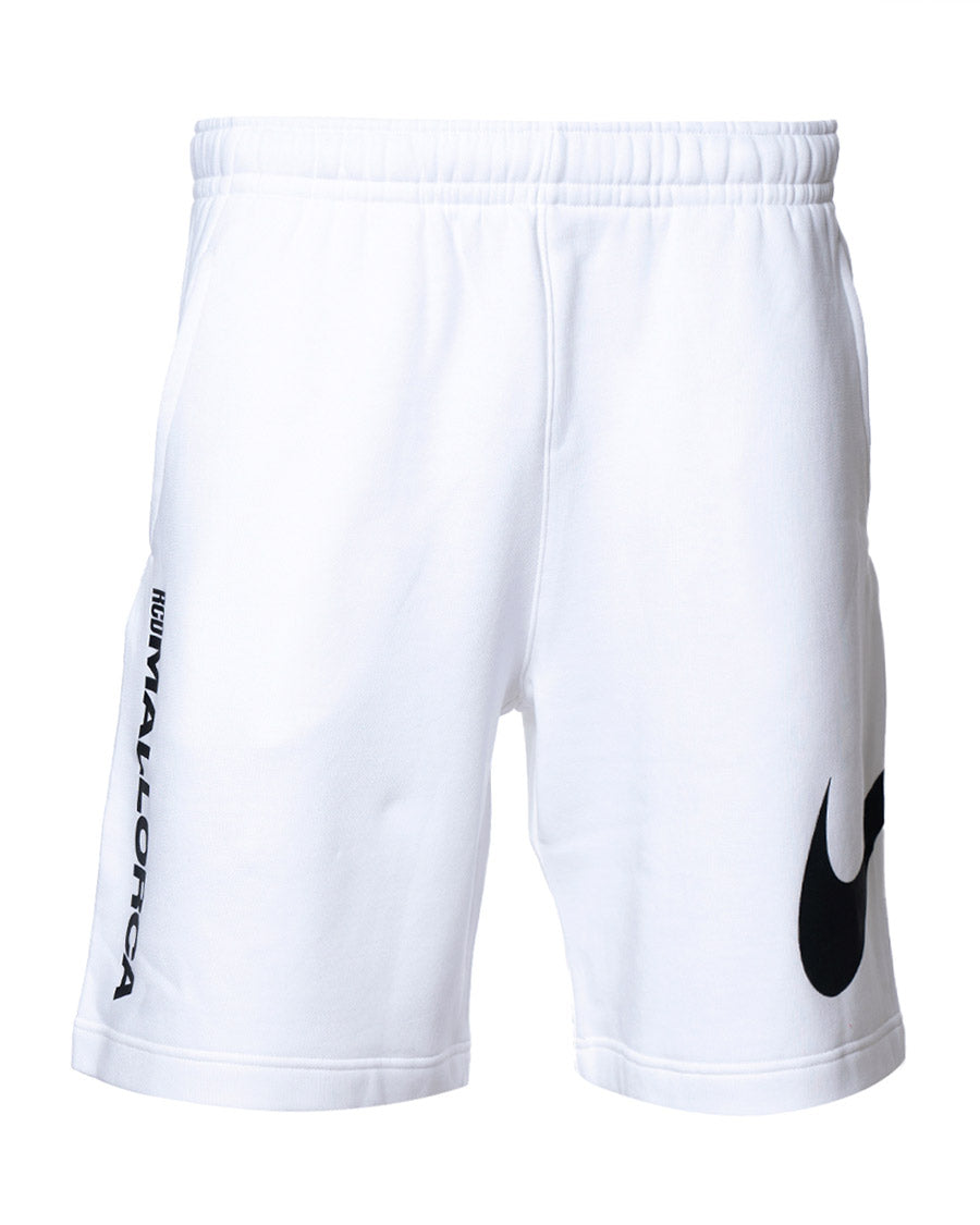 RCD Mallorca Fanswear Swoosh Bermuda Shorts 2023-2024 White-Black