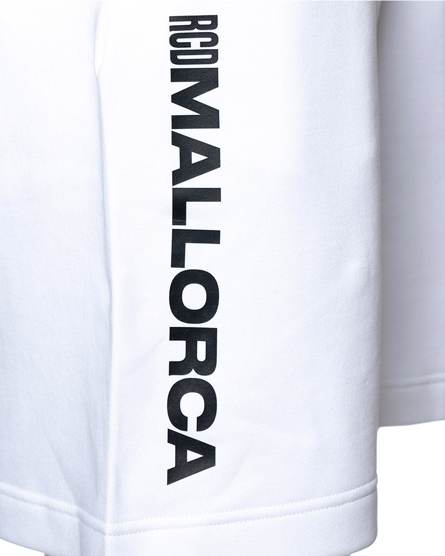 Bermuda RCD Mallorca Fanswear Swoosh 2023-2024 Weiß-Schwarz