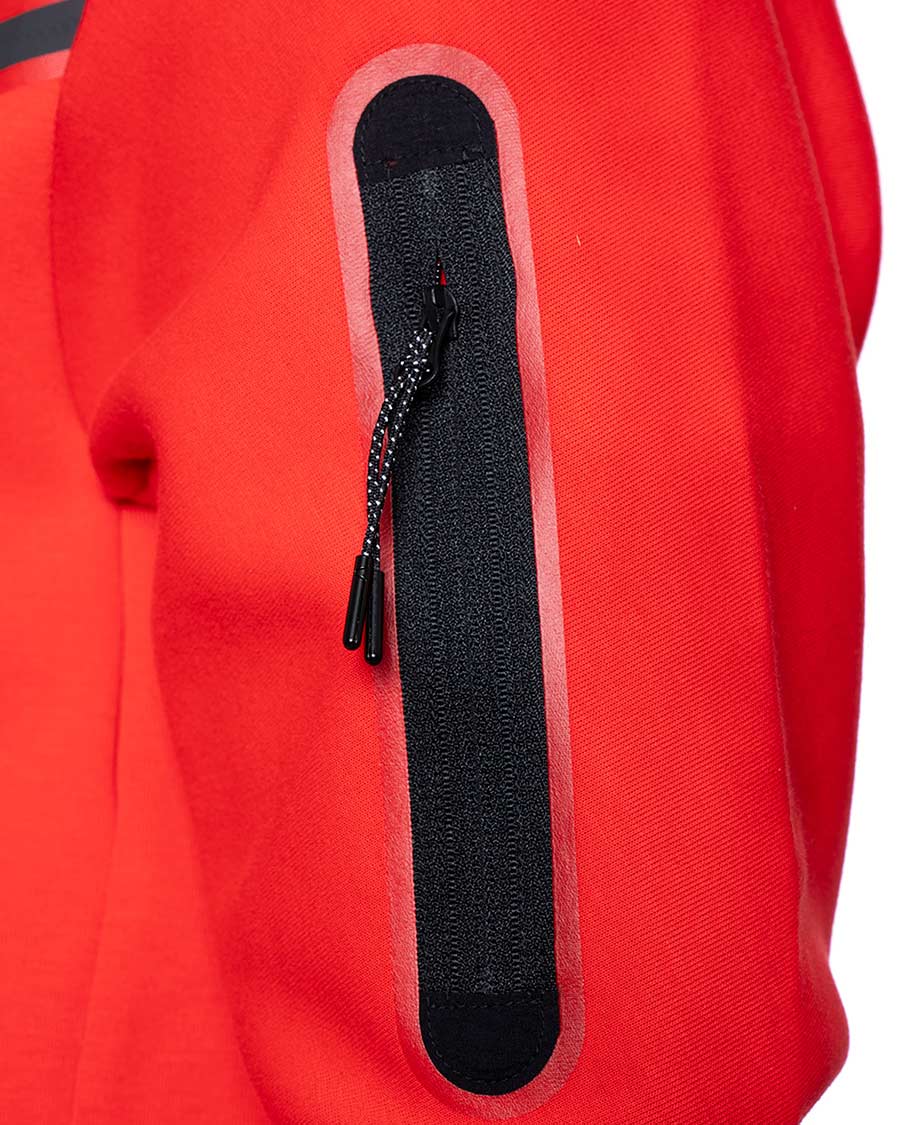 RCD Mallorca Fanswear Tech Fleece Jacket 2023-2024 University red-Black