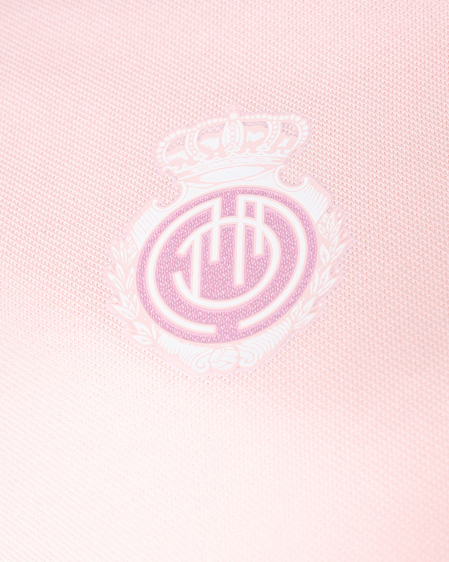 RCD Mallorca ファンズウェア ポロシャツ 2023-2024 ピンクブルーム＆ホワイト