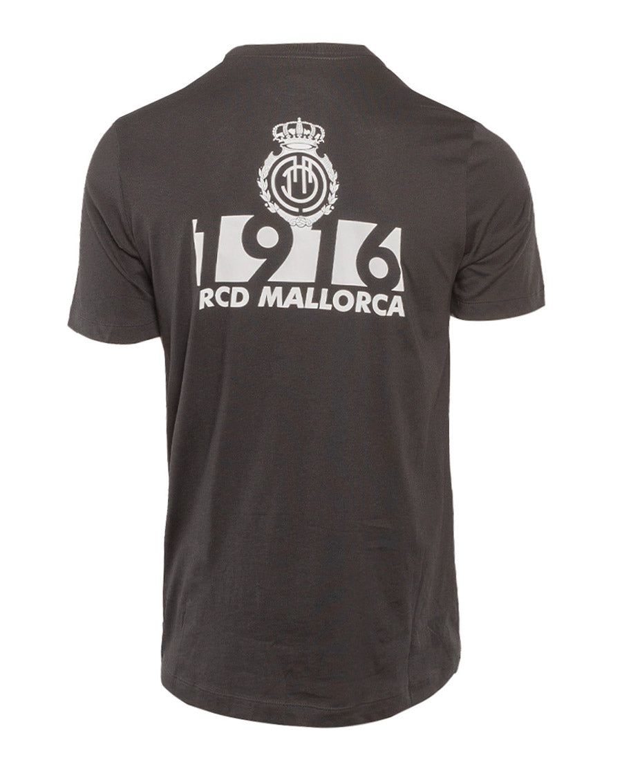 Camiseta RCD Mallorca Sportswear "1916" Black - White