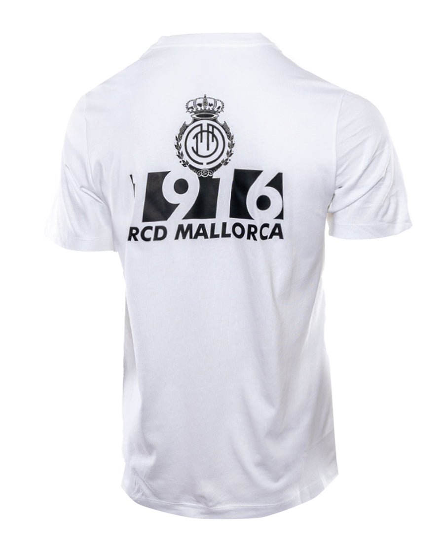Camiseta RCD Mallorca Sportswear "1916" White-Black
