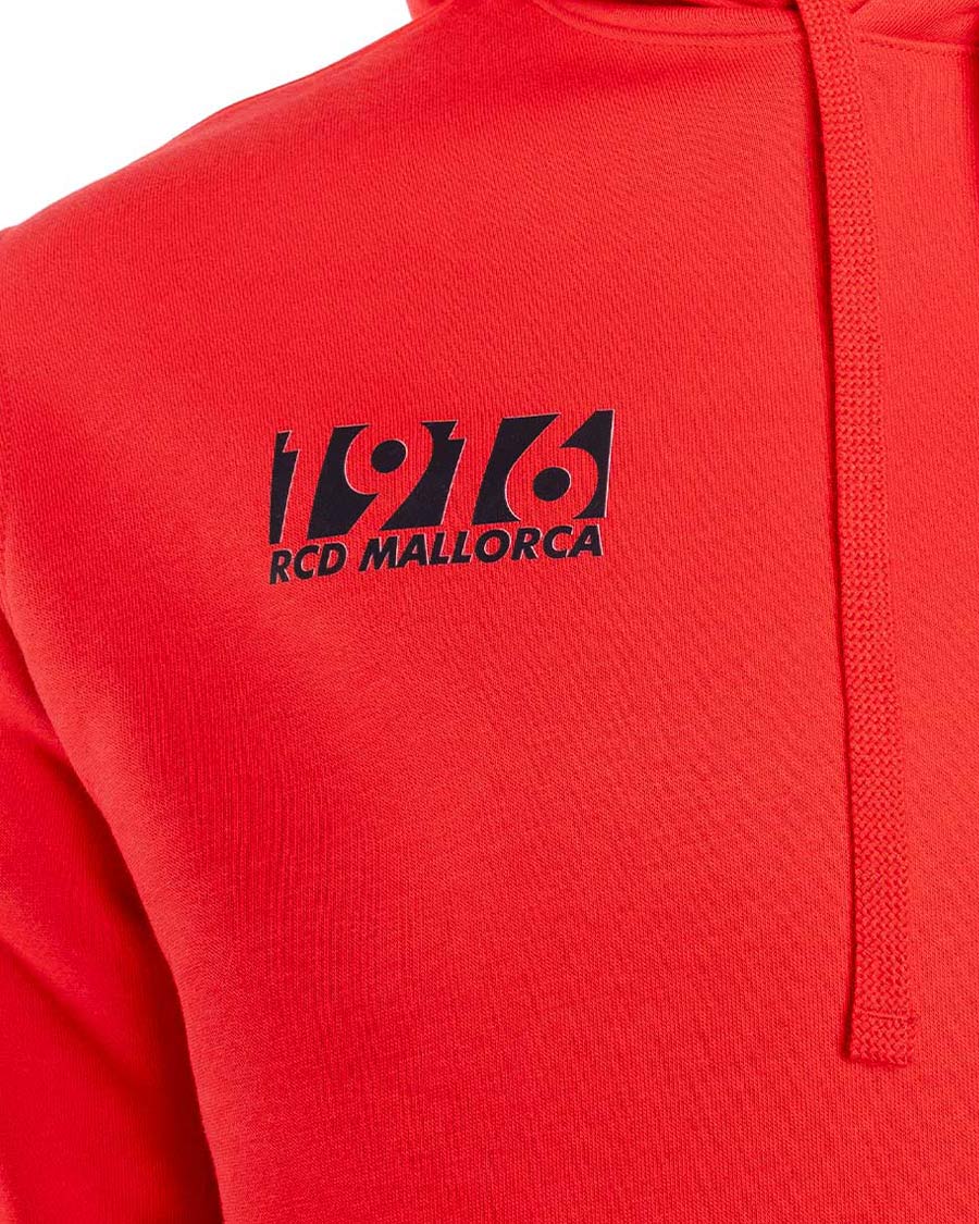 Sudadera RCD Mallorca Sportswear "1916" Red - White