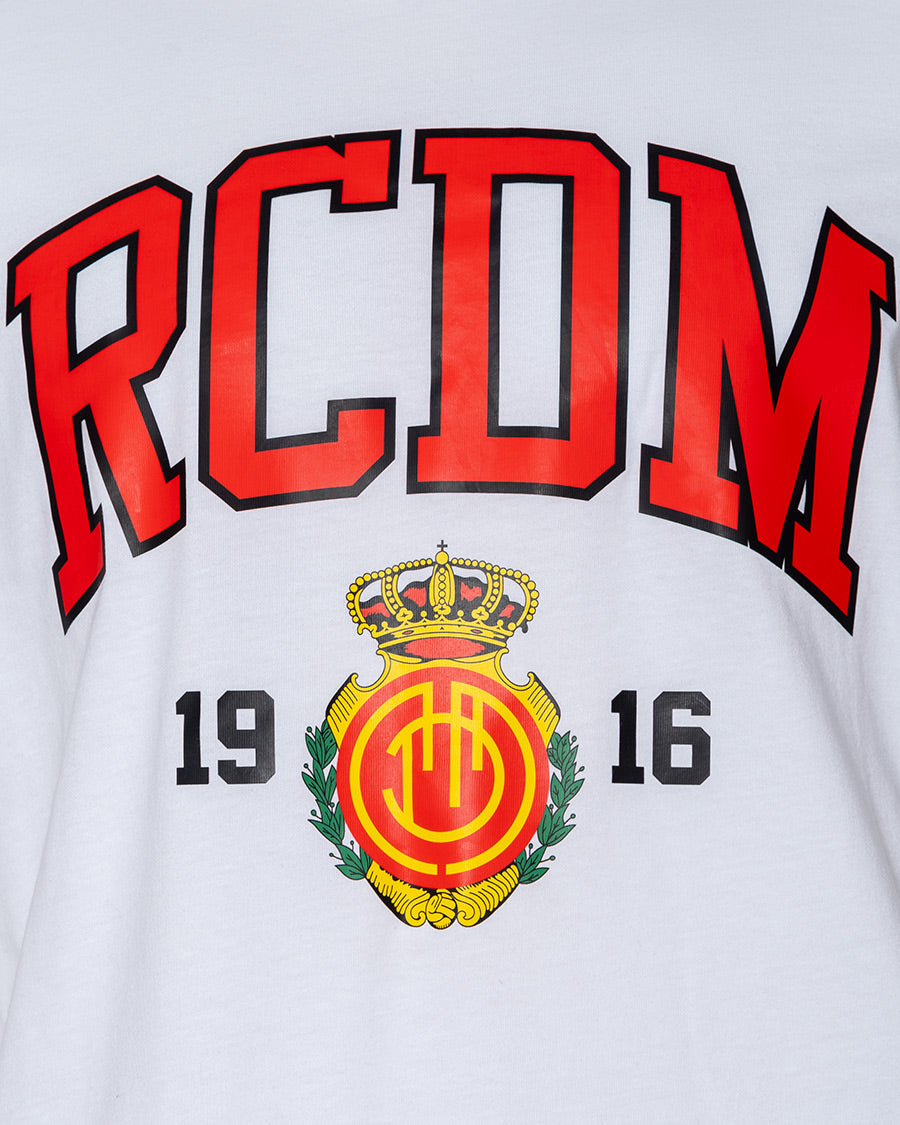 Camiseta RCD Mallorca Fanswear "Escudo" White