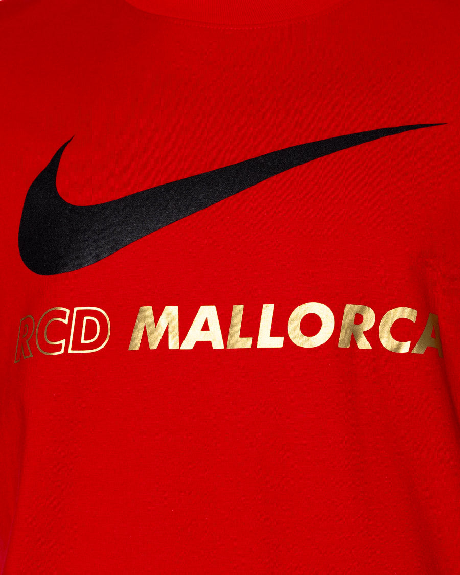 Camiseta RCD Mallorca Fanswear Logo Futura Red