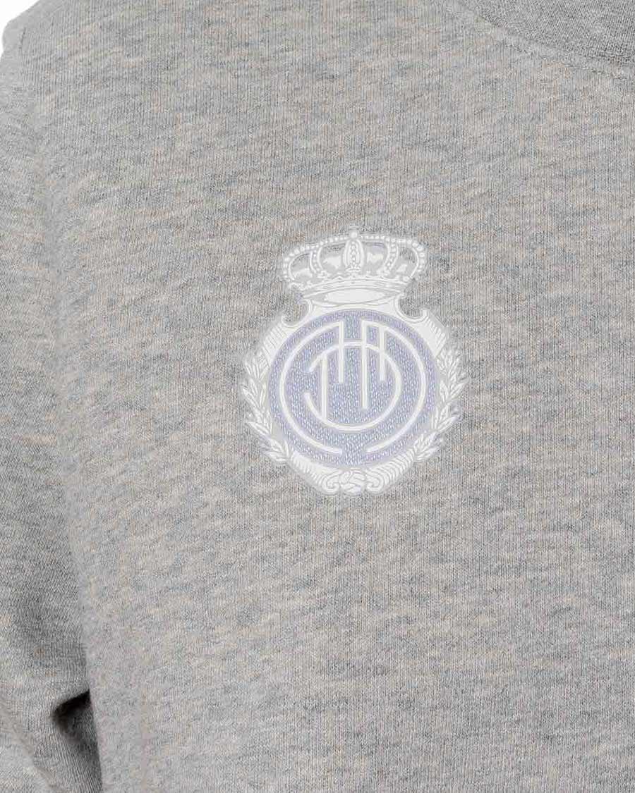 Sudadera RCD Mallorca Sportswear Crew Mujer Grey