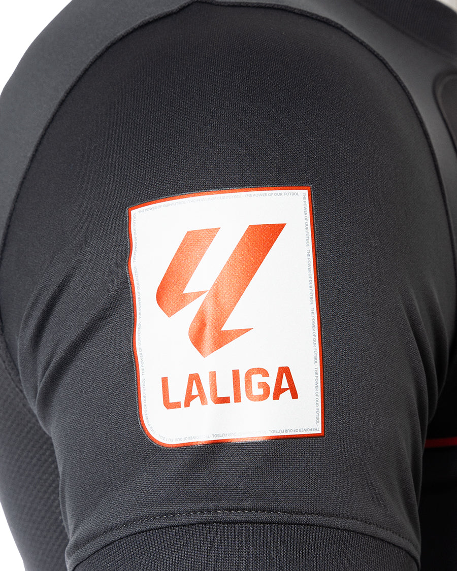 Samarreta segon equipament de joc RCD Mallorca Away Kit 2023-2024 de color antracita i blanc