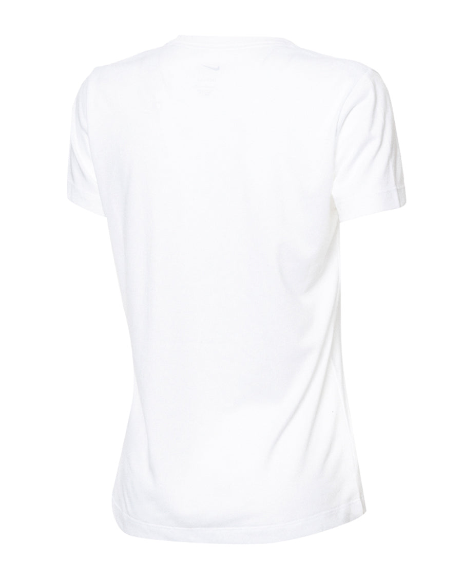 우먼 RCD 마요르카 팬즈웨어 로고 티셔츠 2023-2024 화이트-블랙
