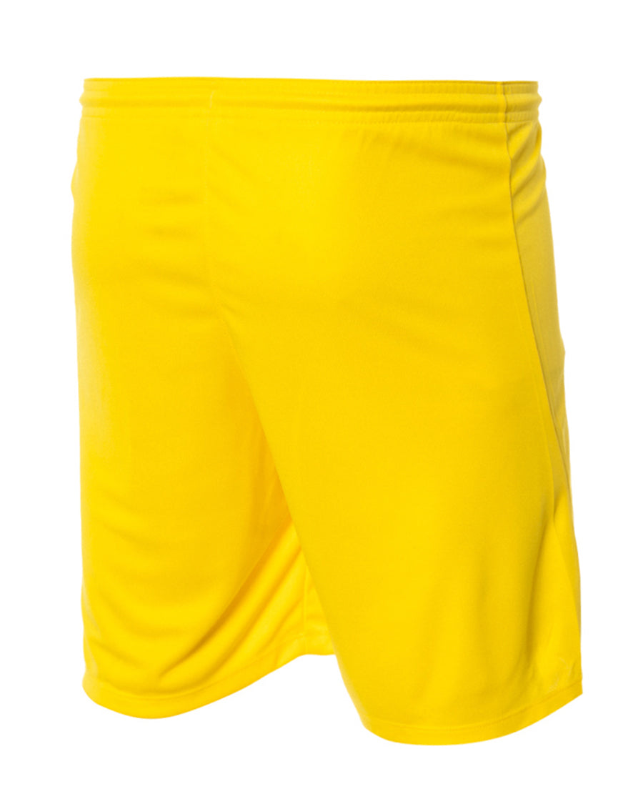 Pantalons curts infantils porter RCD Mallorca 2023-2024 de color groc i negre
