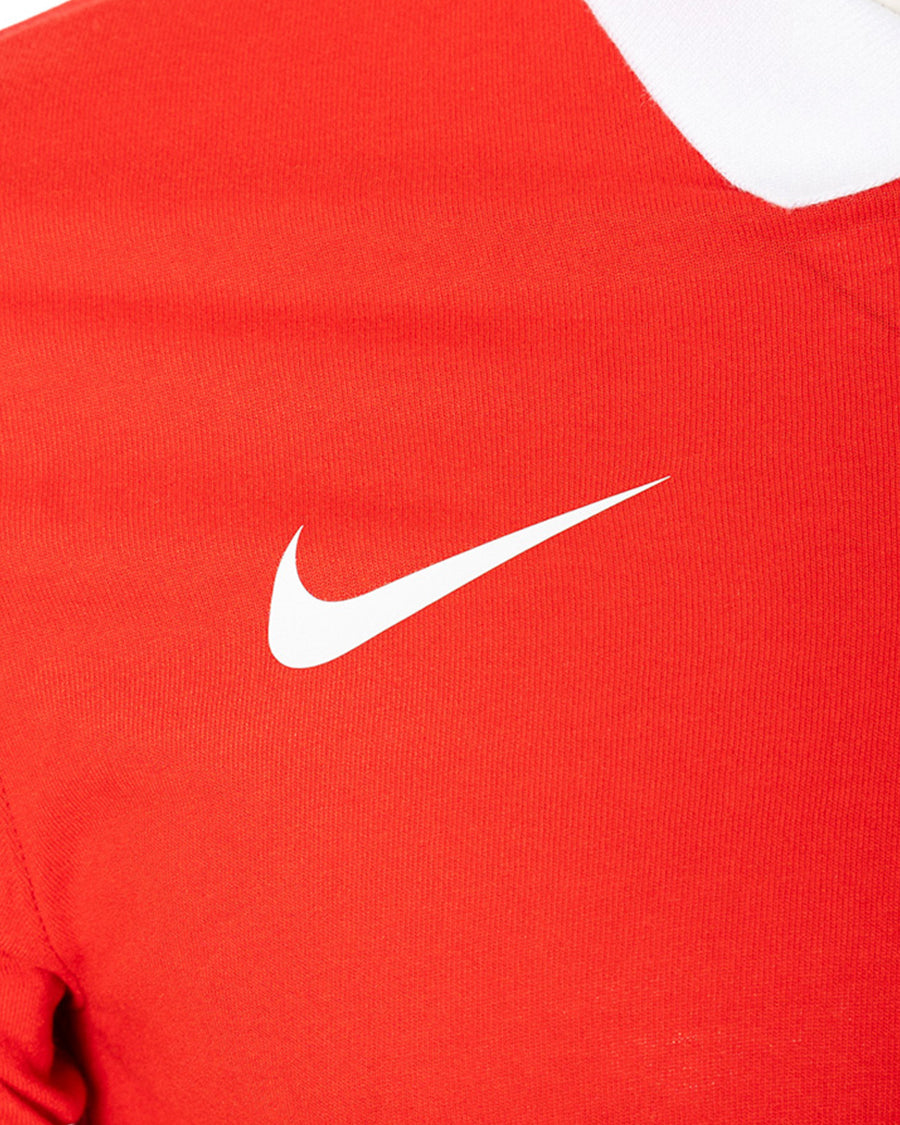 RCD Mallorca Fanswear Polo-Shirt 2023-2024 University Red-Weiß