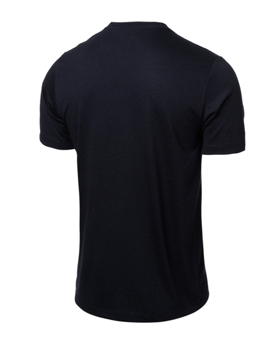 키즈 RCD 마요르카 팬즈웨어 로고 티셔츠 2023-2024 화이트-블랙
