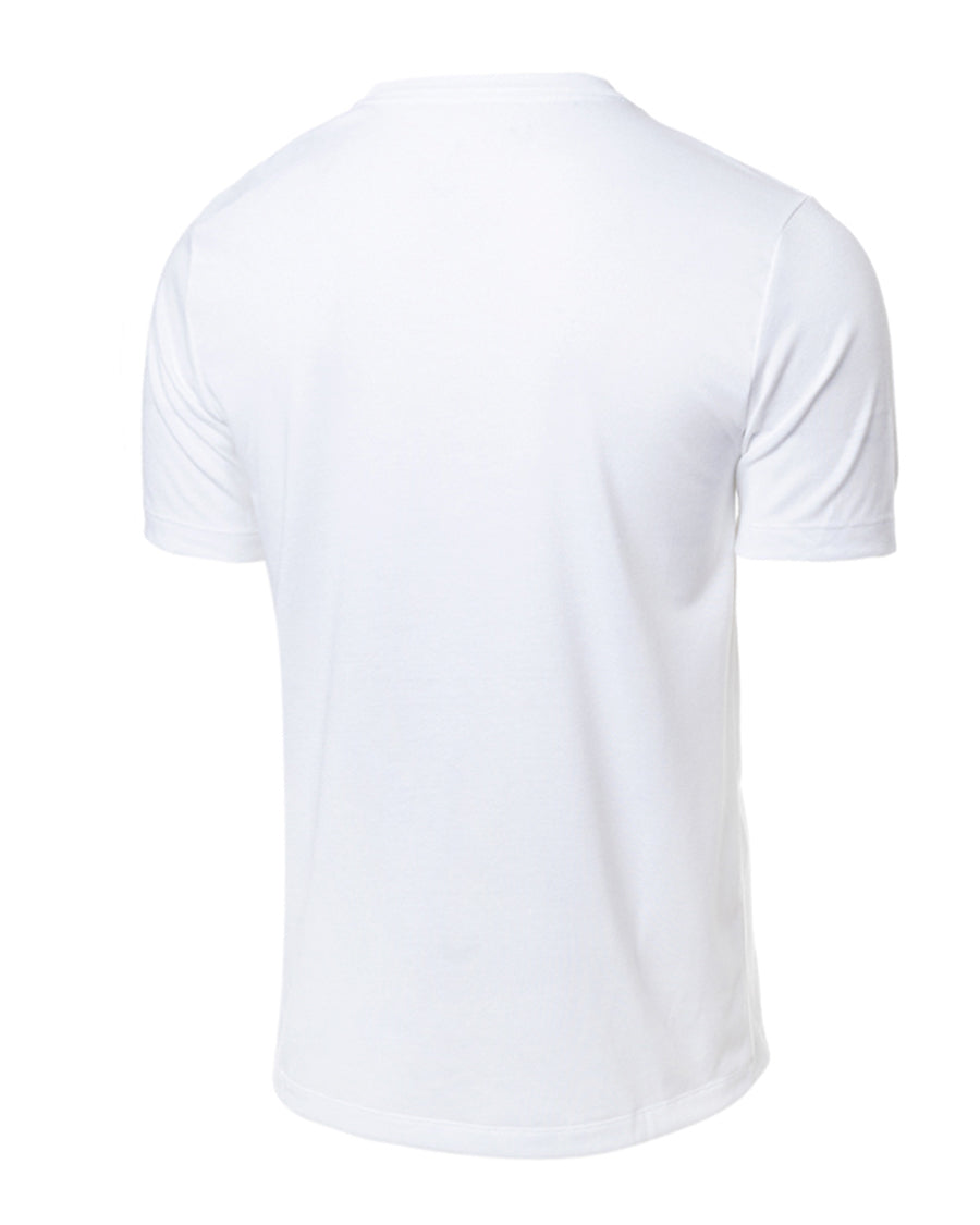Kinder RCD Mallorca Fanswear Logo T-Shirt 2023-2024 Weiß-Schwarz