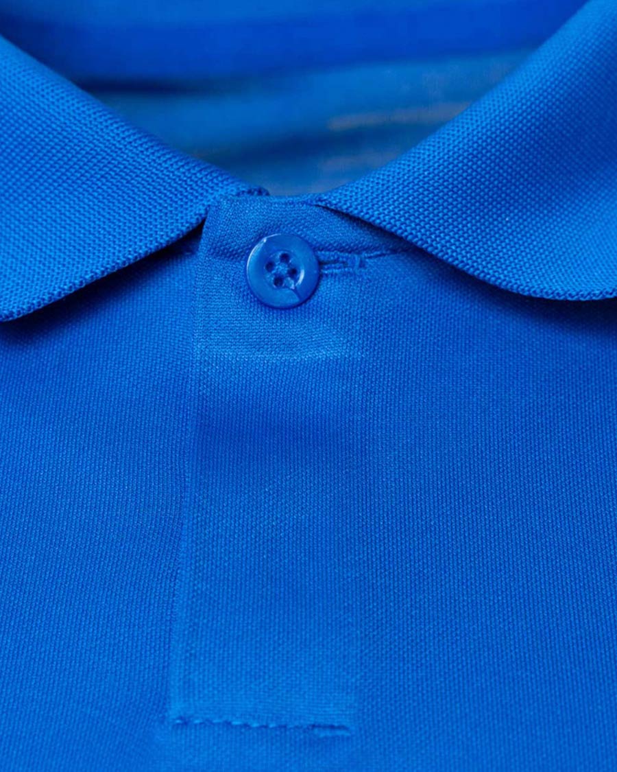 RCD Mallorca Travel Polo Shirt 2023-2024 Royal Blue-Obsidian