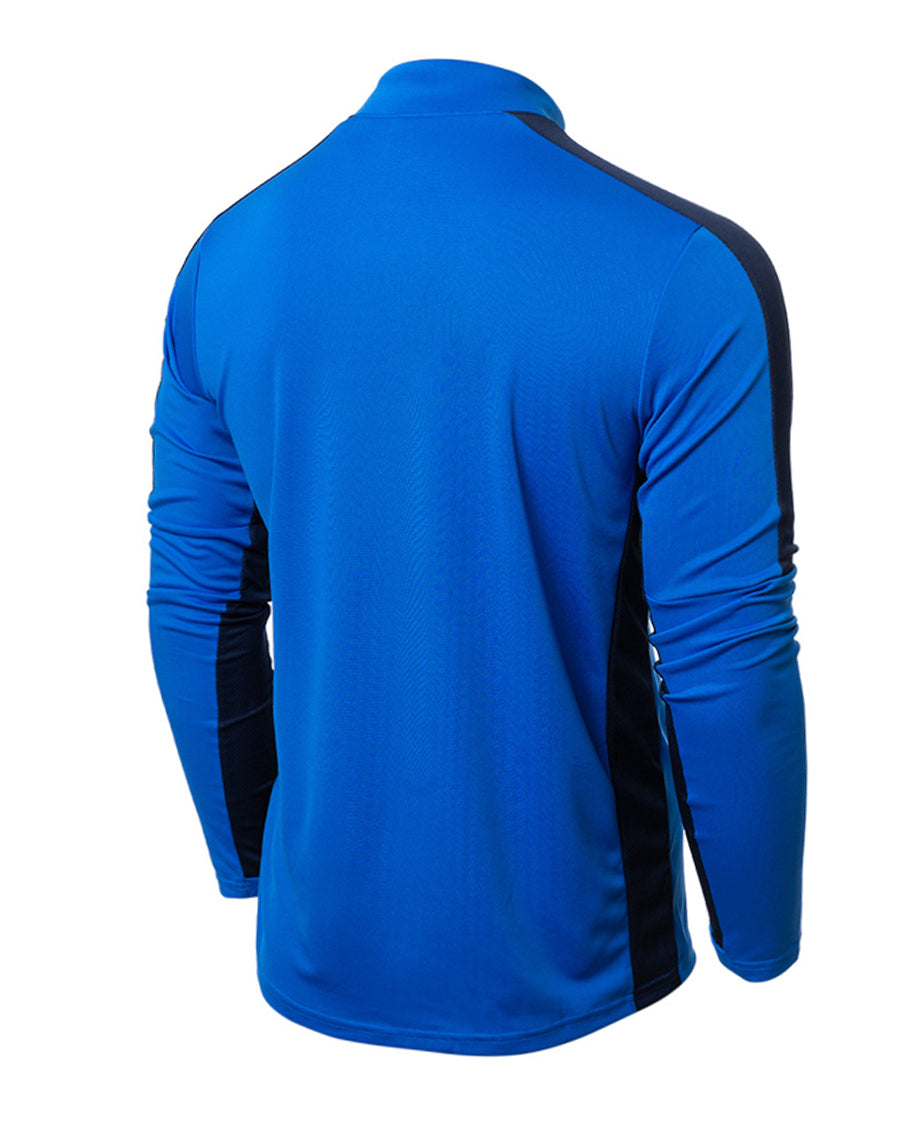 Kids RCD Mallorca Player Training Sweatshirt 2023-2024 Royal Blue-Obsidian