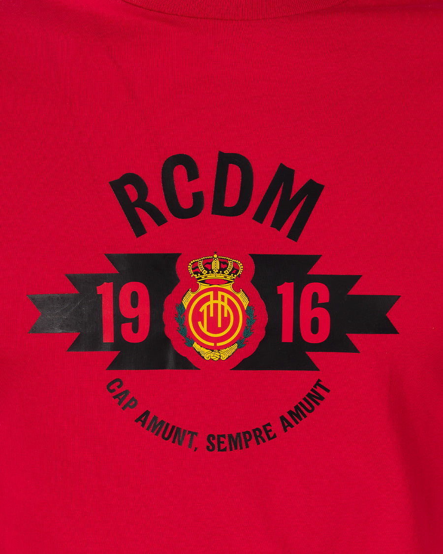Camiseta Fanswear RCDM Roja Niño