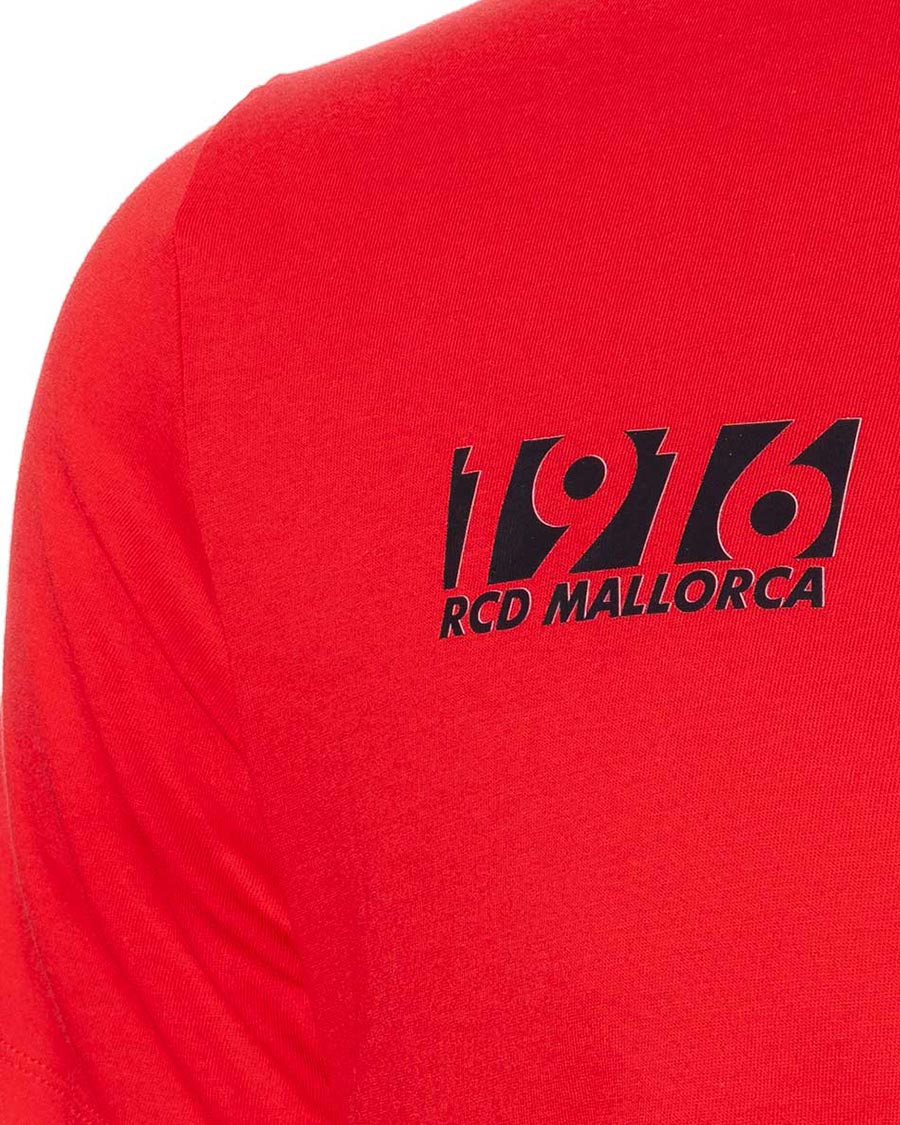 Camiseta RCD Mallorca Sportswear "1916" Red - White