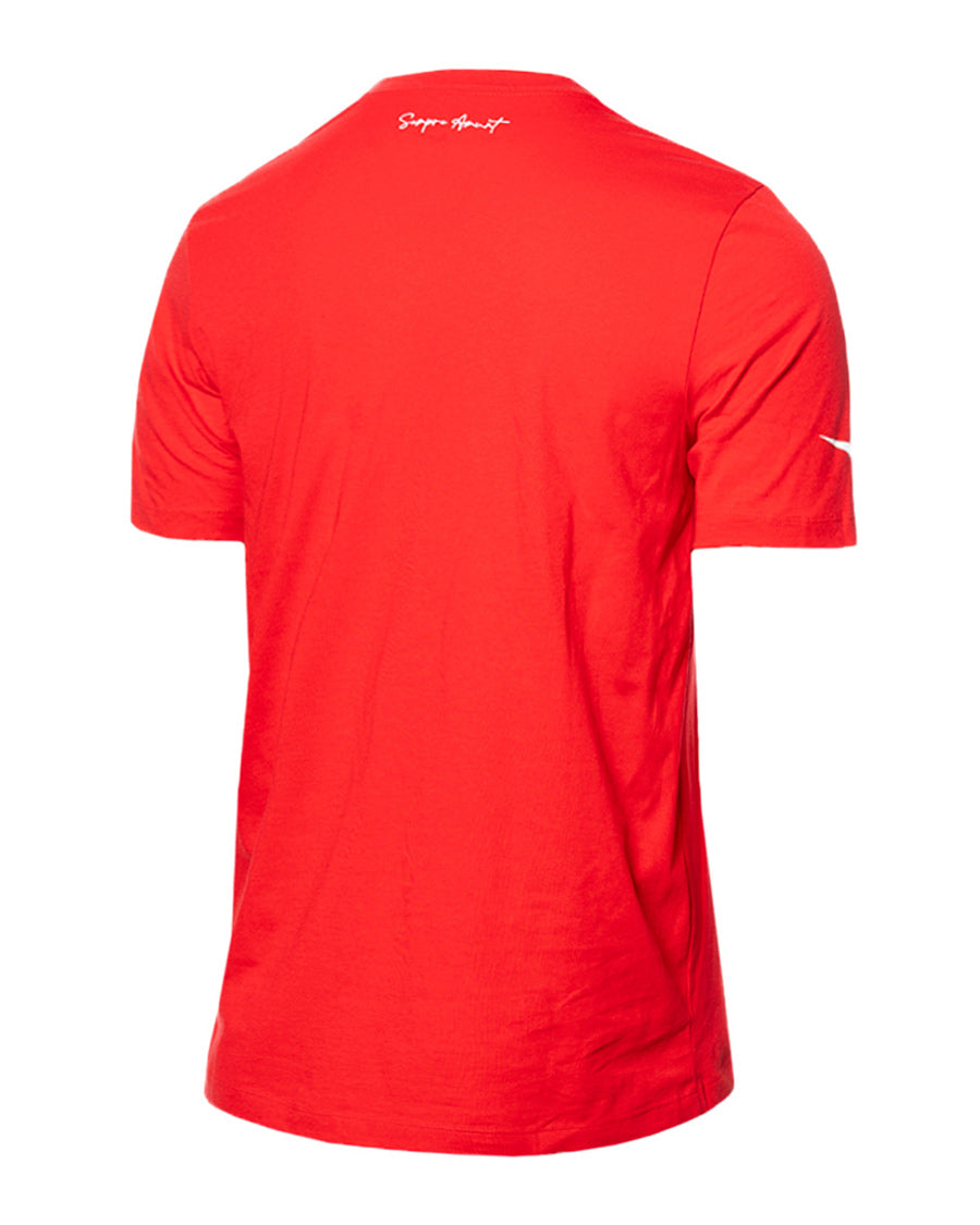 RCD 마요르카 팬즈웨어 티셔츠 2023-2024 유니버시티 레드-화이트