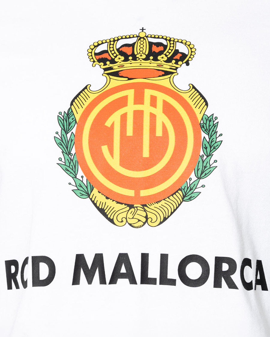 キッズ RCD Mallorca ファンズウェア Tシャツ 2023-2024 ホワイト＆ブラック
