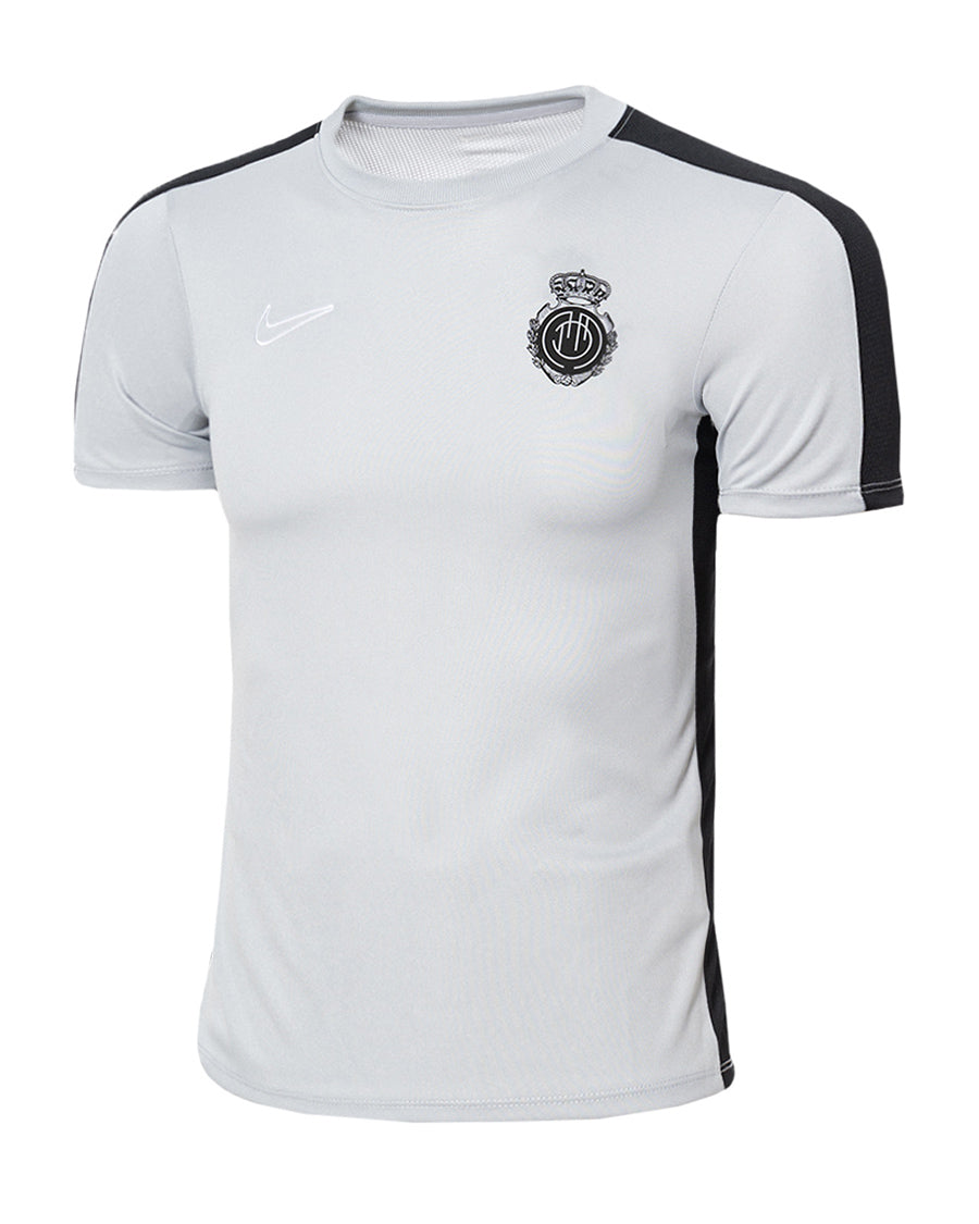 Kids RCD Mallorca Staff Training T-Shirt 2023-2024 Wolf Grey-Black