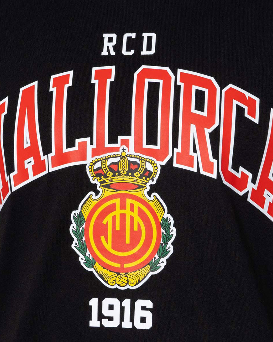 Camiseta RCD Mallorca Fanswear Black-White
