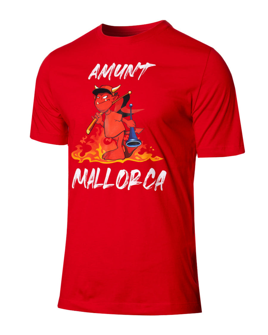 Camiseta RCD Mallorca Fanswear "Dimonió" Niño Red
