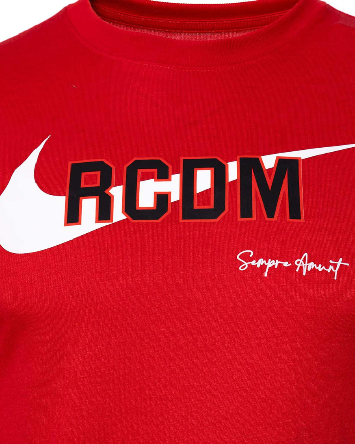 Camiseta RCD Mallorca Fanswear Logo "RCDM" Red