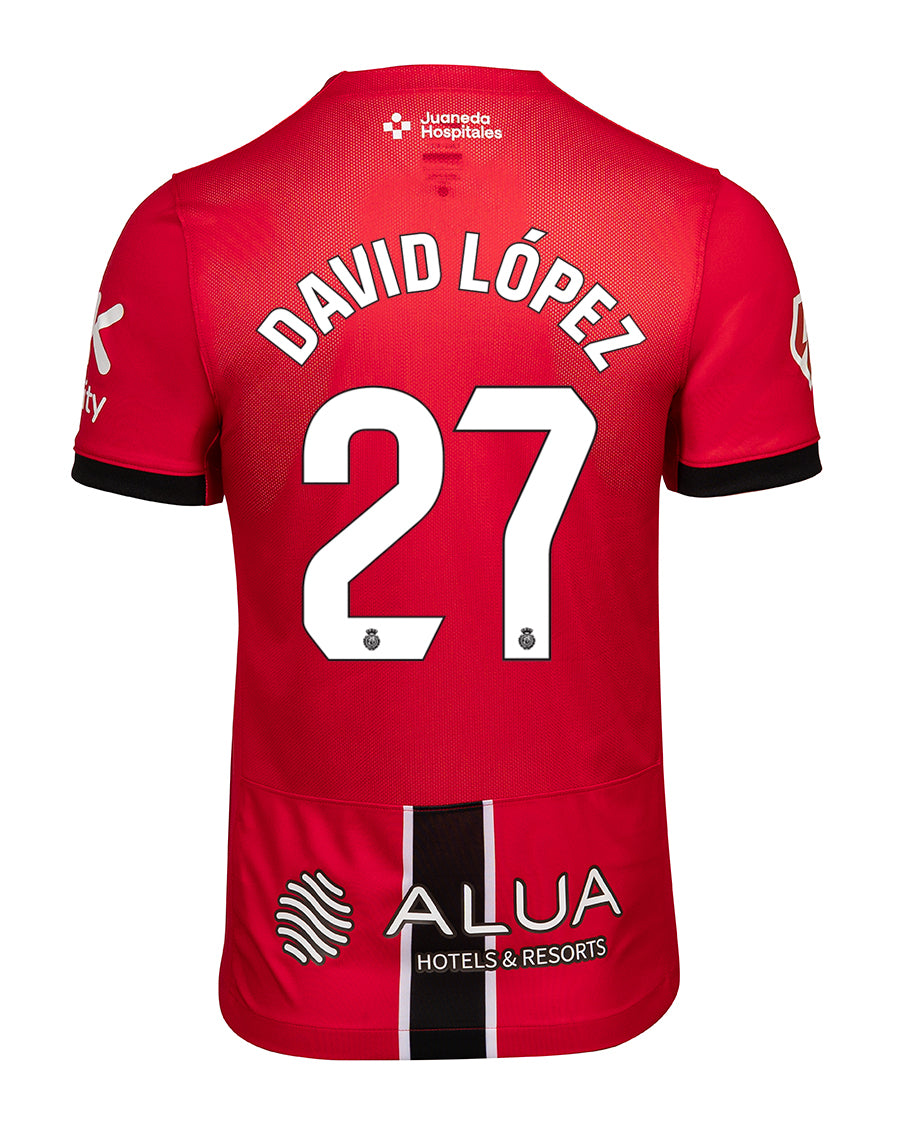 Camiseta DAVID LÓPEZ Primera Equipación 2025-2026 - Niño