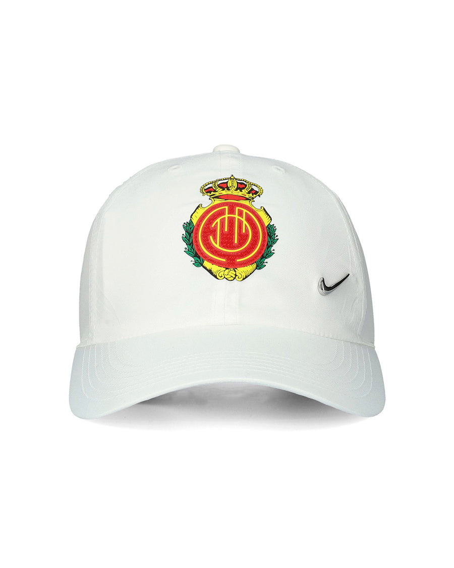 Gorra RCD Mallorca Metal Swoosh Niño White