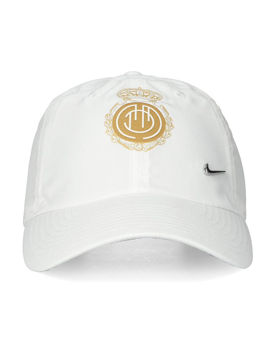 Gorra Metal Swoosh White