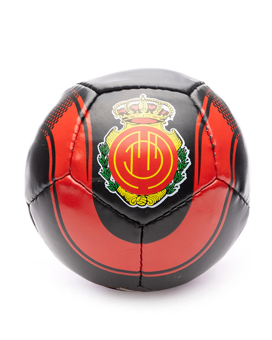 Balón Mini RCD Mallorca Negro-Rojo